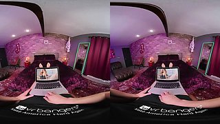 VR BANGERS Naughty Fun With Two College Sluts VR Porn