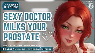 Sexy Doctor Prescribes You An Emergency Prostate Milking Audio Preview Fdom Audio Porn For - Erotic Audio