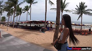 Rough sex with petite Thai amateur teen girlfriend who liked it hard