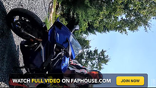 On My Sport Bike