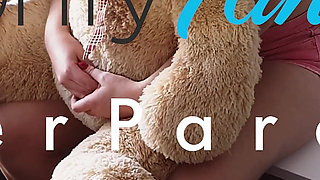 The Babysitter Takes My Black Cock When My Wife Is Away, I Fuck Her and Cum on Her Big Chubby Ass