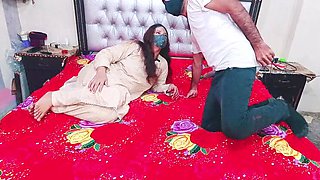 Indian Teen First Time Sex with Desi Aunty - Hindi Audio, Anal, Creampie, Rough