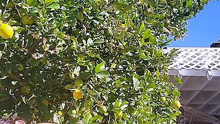 Elle amateur redhead teen outdoor