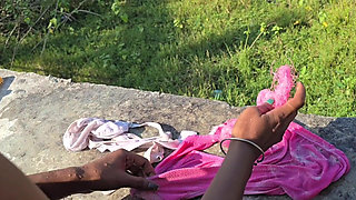 Bathing Porn Video with My Wife White Bra Pink Panty