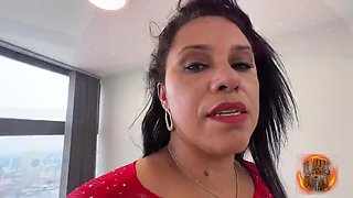 Brazilian MILF Cris Takes Double Anal Throat Fuck in Hardcore Threesome BBC