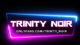 Cute tranny playing with big toys