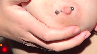 Merry Christmas! New Year's Eve Pissing Compilation! Close-up of a Pussy and Dirty Pads! POV!