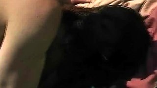 Sexy amateur does lapdance and wild blowjob for horny guy