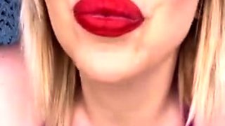 Amateur blond girl with big boobs getting fucked