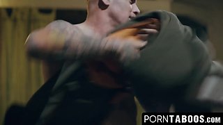 PornTaboos.com - Casey Calvert bum pulverized by Derrick Pierce after grappling match overpower