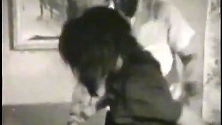 Hot vintage MILFS sensual stripping