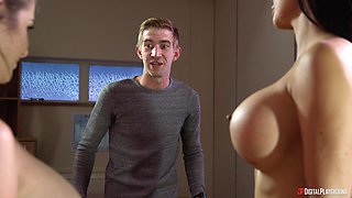 Threesome Sex Disciplining The Pupil