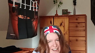 I am the pale good luck charm for the English football team