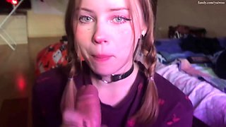 Lustful GF blowjob soul-stirring story