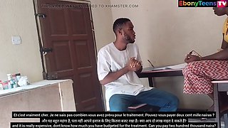 Teen small pussy, fake doctor, milf seduces