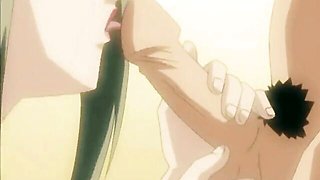 Looking-good courtesan's hentai scene