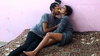 Horny Young Desi Couple Engaged In Real Rough Hard Sex