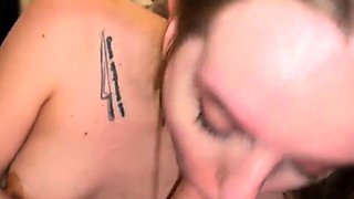 Big-Cock Blowjob by a Hot Teen Brunette