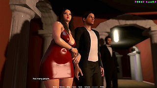 Friendly Housewife by White Foam - Young Couple Goes for the First Time at a Swinger Club 16