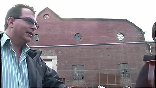German Street Casting With A Turkish Slut