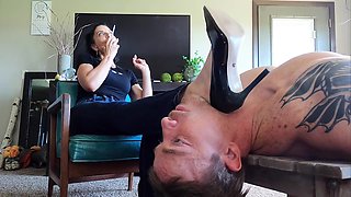 Pathetic Human Ashtray!