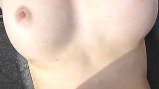 Paola Get Nail on Roof Top and Pee 305