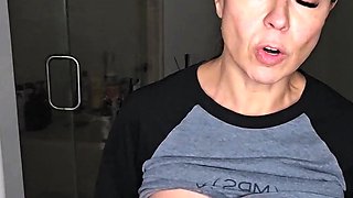 Leann amateur beautiful brunette with big boobs