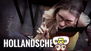 Group sex hardcore double blowjob swallowing cum