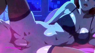 Spunky Anime Duo Night Fuck-fest Sesh