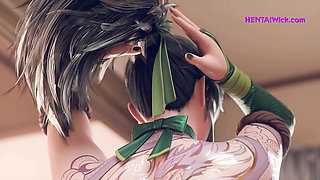 Amazing Facesitting And Pussy Licking With Cock Sucking In Position 69 (HQ 3D Porn Anime)