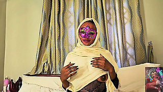 First Time Hijabi Takes Monster BBC - Watch Her Ass Clap.