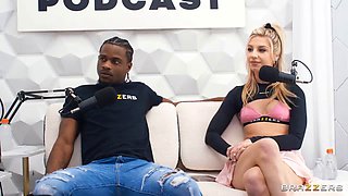 Big-Tits Cheerleader Kait, Damion Dayski, and Alexis Fawx Ride Hottest Brazzers
