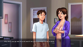 All sex scenes with Debbie - Summertime Saga 21.0.0, Part 5