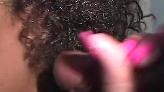 Ebony Slut Receives a Nice Cum in Mouth