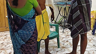 Nattamai and His Assistant Fucks the Innocent Housewife