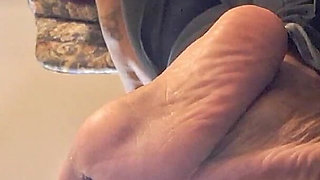 Lulusex POV BBW Feet Worship, Big Titty Sucking N Handjobs