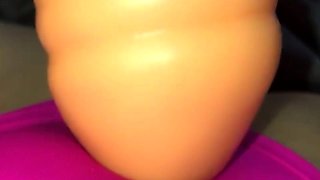 Sexy hottie Anetta Keys enjoys a solo toy masturbation