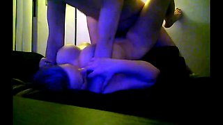 Real amateur teen fucks while babes watch