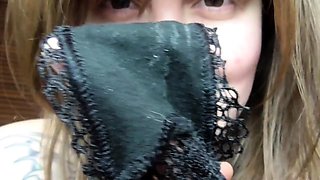 Kinky Wisconsin Girl Teases with JOI Panty Sniffing Instruct