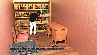 How to Lose Ones Virginity 4 - Monica Trying to Seduce Leo but He Escaped as He Can Read Her Mind