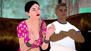 Indian Desi step Sister in law-in-law's First-ever Fuck-fest with Step-brother-in-law's Fat Salami, Her Vag Packed with Ache, Three-way with Senior step Sister in law
