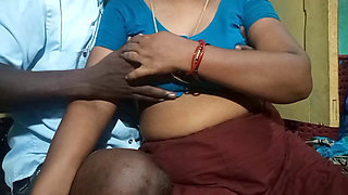 Tamil Village Beauty Aunty Romance with Young Man