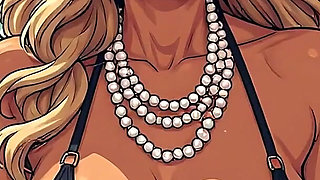 Gorgeous Women at the Beach Bikini Art