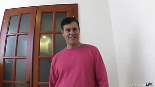 Big Tits MILF Angel Wicky Dominates Birthday Boy POV Blowjob