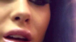 Femdom Brunette MILF with Perfect Ass Using a Slave for Sensual Sex