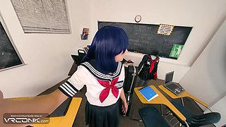 Hot Student 18+ Gets Fucked Upskirt And Has Real Orgasm In Cosplay Parody Hd - Ryuko Matoi, Vr Porn And Macy Meadows