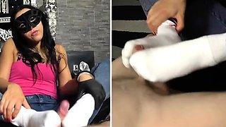 Mistress Gaia - Dirty Sockjob