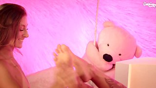 Two masturbating in a very slutty way