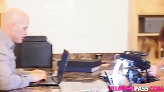 Sofia Rose - Behind The With Bbw Sofia And Derrick