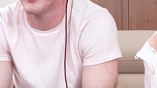 Stepmommy's Boy - Caring MILF Riley Jacobs Teaches Gamer Stepson Brick Danger How to Get Laid